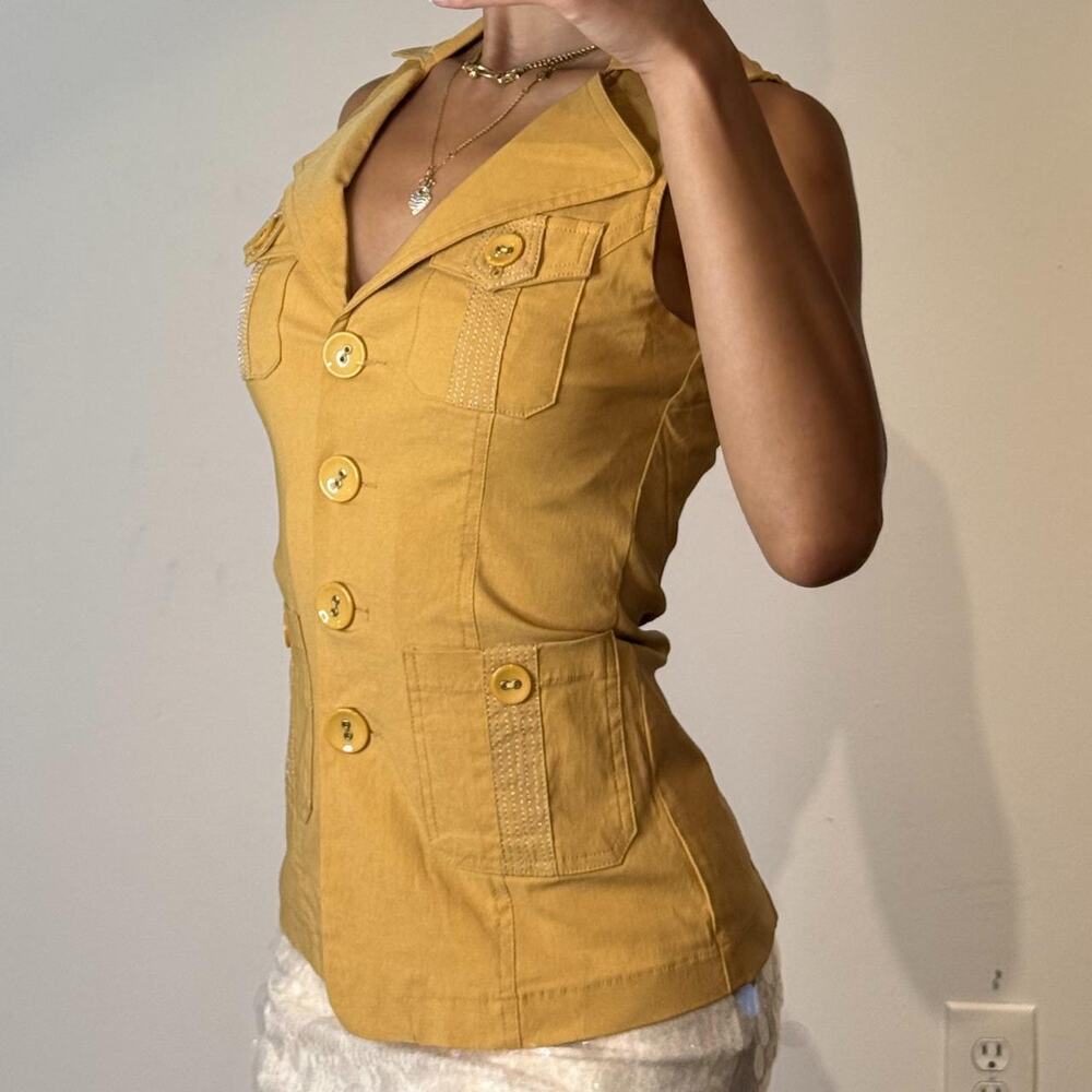 Yellow Vest Top - Picture 2 of 5
